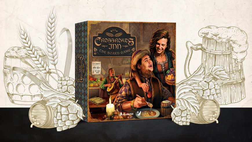 KLABATER LAUNCHED A CROWDFUNDING CAMPAIGN FOR CROSSROADS INN: THE BOARD GAME!