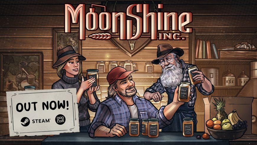 Moonshine Inc. jest już dostępny!