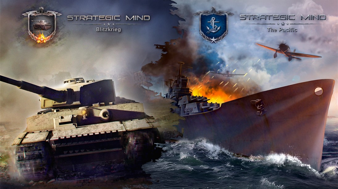 Strategic Mind Blitzkrieg And Strategic Mind The Pacific Playstation