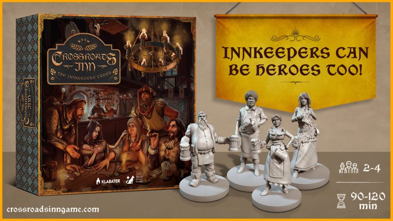 The Innkeepers’ Creed Kickstarter Campaign kicks off today at 10 AM EDT/7 AM PDT / 4 PM CEST!
