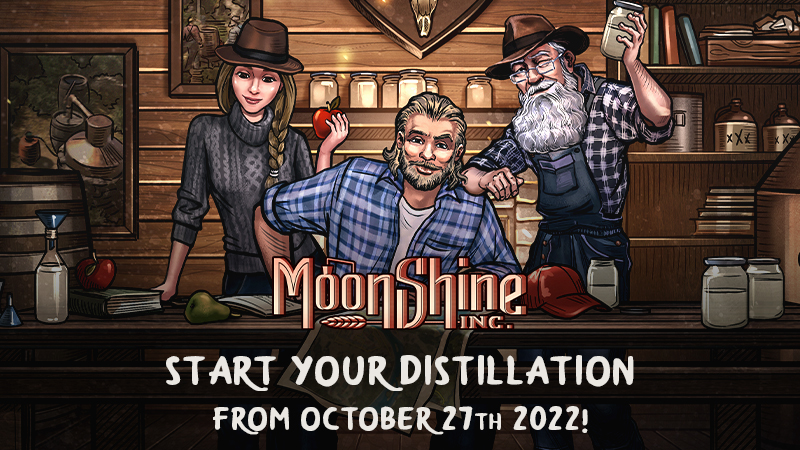 🥂 Moonshine Inc. releases this autumn 🥂