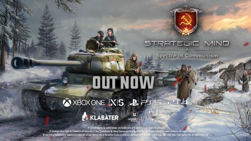 Strategic Mind: Spectre of Communism is out now on Xbox and PlayStation!