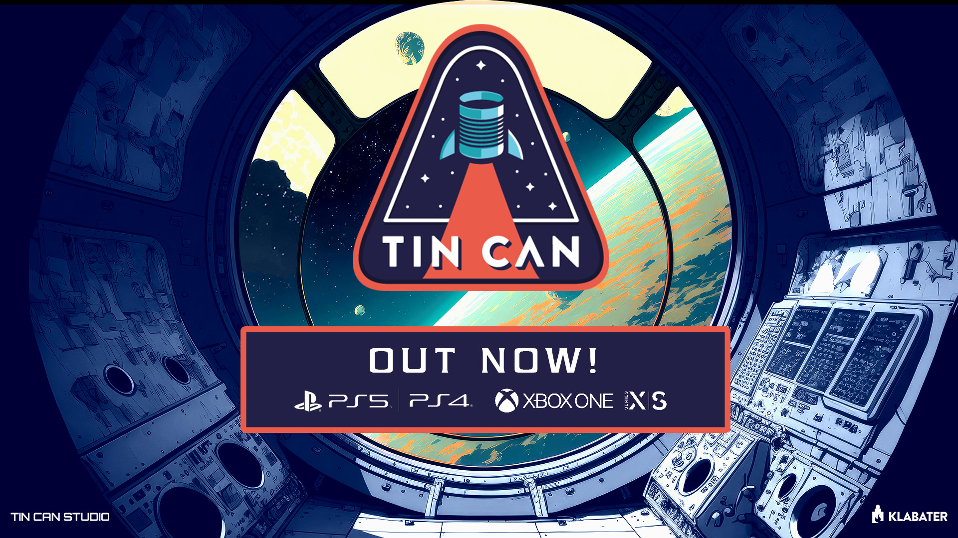 Tin Can, a Space Survival Simulator is now LIVE on Xbox and PlayStation! -  Klabater